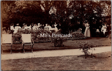 Ancestors Postcard - Garden Tea Party With Servants  SW16971