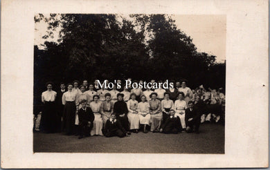 Ancestors Postcard - Large Group of Adults and Children   SW16967