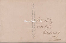 Load image into Gallery viewer, Ancestors Postcard - Portrait of a Young Lady From Christmas 1913 -  SW16851
