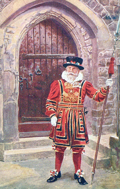 London Postcard - A Yeoman Warder of The Tower   SW18390