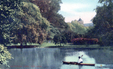 London Postcard - Battersea Park, The Lake  SW18392