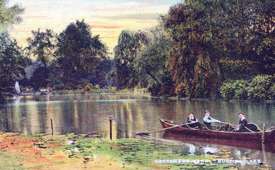 London Postcard - Battersea Park Boating Lake  SW18393
