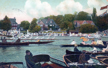 Load image into Gallery viewer, Oxfordshire Postcard - The Bungalows, Henley-on-Thames  SW18466
