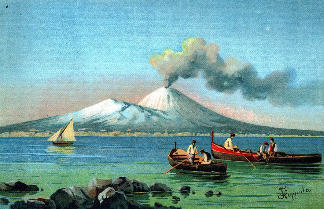 Italy Postcard - Napoli, Vesuvio, Effetto Di Neve SW18482