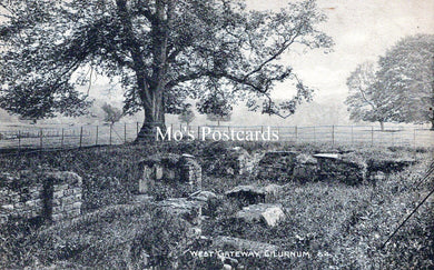 Northumberland Postcard - West Gate, Cilurnum Roman Fort SW18505