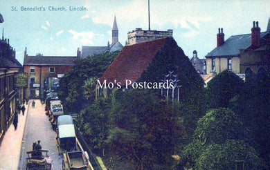 Lincolnshire Postcard - Lincoln, St Benedict's Church  SW18508