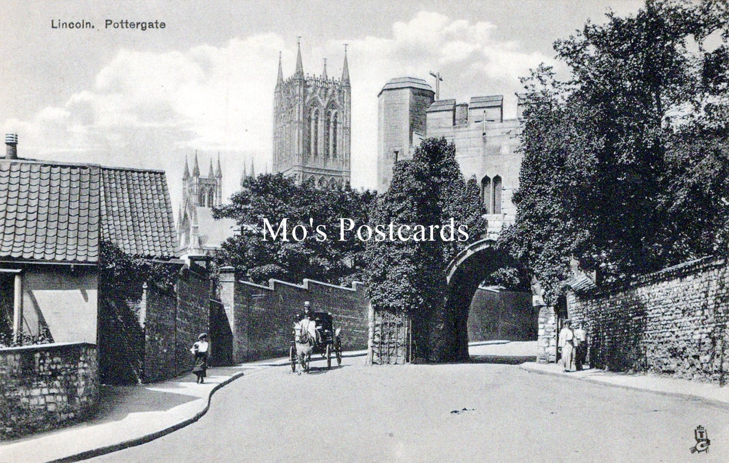 Lincolnshire Postcard - Lincoln, Pottergate   SW18515