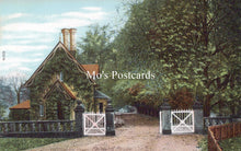 Load image into Gallery viewer, Scotland Postcard - The Lodge and Avenue, Falkland House  SW18520
