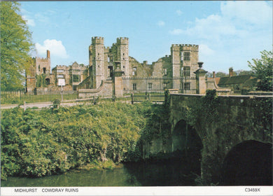 Sussex Postcard - Midhurst, Cowdray Ruins   SW16910