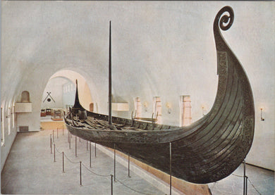 Norway Postcard - The Oseberg Ship, Viking Ship SW16927