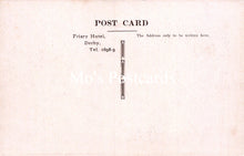 Load image into Gallery viewer, Derbyshire Postcard - Front Garden, Friary Hotel, Derby  SW18934
