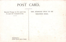 Load image into Gallery viewer, Vintage postcard with text instructions and publisher information.
