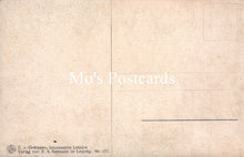 Load image into Gallery viewer, Back of a vintage postcard with &#39;Mo&#39;s Postcards&#39; text and printing details.
