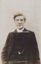 Load image into Gallery viewer, Vintage black and white photograph of a man in formal attire with &#39;Mo&#39;s Postcards&#39; text overlay.
