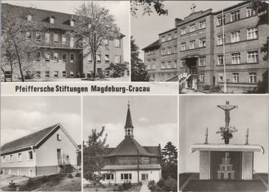 Germany Postcard - Pfeiffersche Stiftungen Madgeburg-Cracau  SW17051