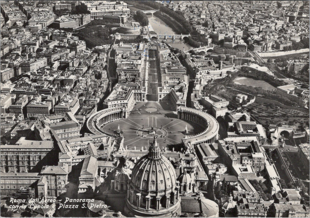 Italy Postcard - Aerial View of Rome, Roma   SW17055