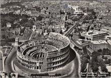 Load image into Gallery viewer, Italy Postcard - Aerial View of Rome, Roma, The Colosseum   SW17056
