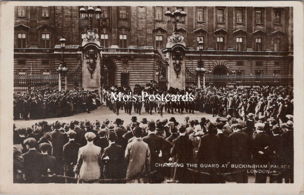 London Postcard - Changing The Guard at Buckingham Palace  SW17360