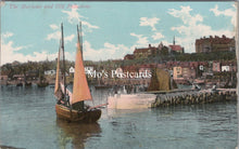 Load image into Gallery viewer, Kent Postcard -  The Harbour and Old Folkestone   SW17363
