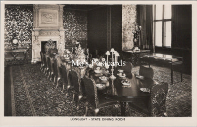 Wiltshire Postcard - Longleat, The State Dining Room  SX1