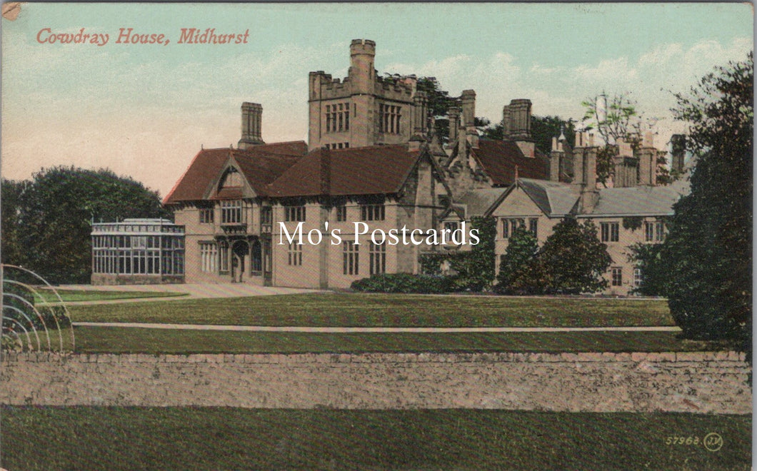 Sussex Postcard - Cowdray House, Midhurst   SX31