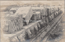 Load image into Gallery viewer, Unknown Location Postcard - Ancient Wall Ruins, Maybe Hadrian&#39;s Wall?  SX99
