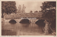 Load image into Gallery viewer, Hampshire Postcard - Ringwood, The Old Bridge, River Avon  SX102
