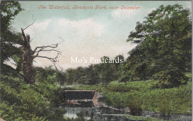 Leicestershire Postcard - The Waterfall, Bradgate Park, Near Leicester  SX112