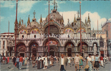 Italy Postcard - Venice, Venezia, The Church of St Mark  SX434