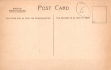 Load image into Gallery viewer, Vintage postcard with &#39;British Manufacture&#39; text and address space.
