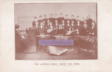 Load image into Gallery viewer, Music Postcard - The London Choir: Ready For Work  SW20207
