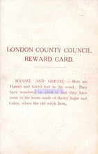 Load image into Gallery viewer, Fairy Tale Postcard - Hansel and Gretel, London County Council Reward Card  SW20214
