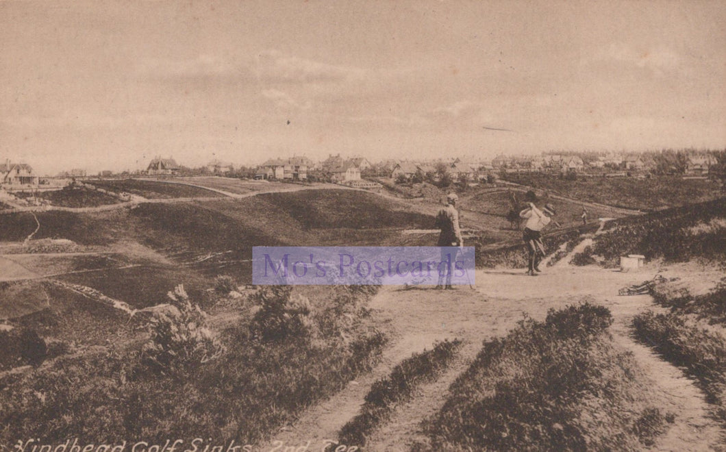 Surrey Postcard - Hindhead Golf Links, 2nd Tee VT459