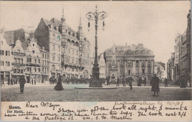 Germany Postcard - Bonn, Der Markt   SW17450