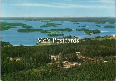 Finland Postcard - Kuopio Suomi, View From The Bigg Tower  SX300