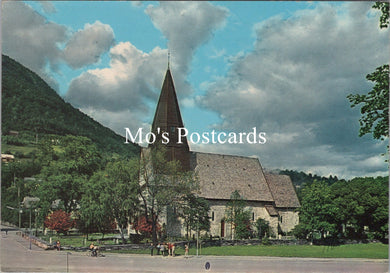 Norway Postcard - Voss Church, Gothic Stone Church   SX429