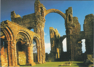 Northumberland Postcard - Lindisfarne Priory, Holy Island   SW17087