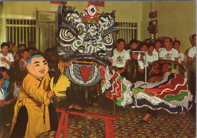 Malaysia Postcard - The Dragon Dance   SW17117