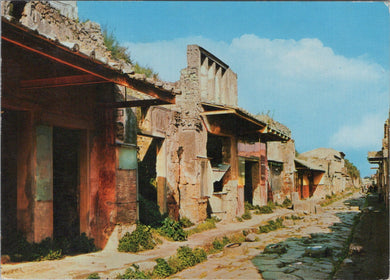 Italy Postcard - Pompei, Street of Abundance   SW17176