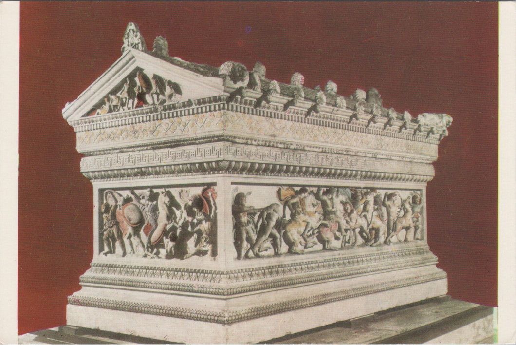 Turkey Postcard -  Istanbul, Sarcophagus of Alexander The Great SW17180