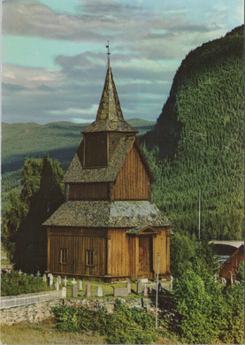 Norway Postcard - The Old Stave Church at Torpo  SW17189