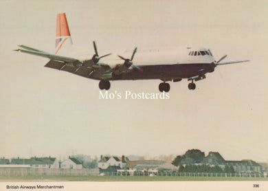 Aviation Postcard - British Airways Merchantman Aeroplane  SW19014