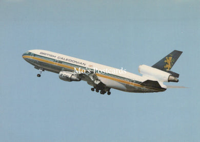 Aviation Postcard - British Caledonian DC10 Aeroplane  SW19017