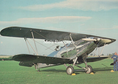 Military Aviation Postcard - Hawker Hind Aeroplane at Old Warden  SW19108