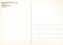 Load image into Gallery viewer, Back of a postcard with text and a line for writing, on a beige background
