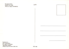 Load image into Gallery viewer, Back of a postcard with text and a small square on a white background

