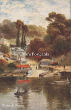 Load image into Gallery viewer, Cornwall Postcard - Bodwick, Fowey   SW17340
