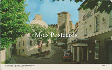 Wales Postcard - Mariners Square, Haverfordwest  SW17347