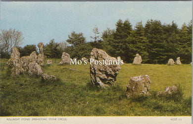 Oxfordshire Postcard - Rollright Stones, Prehistoric Stone Circle  SW17498