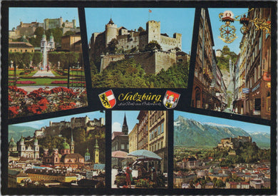 Austria Postcard - Views of Salzburg  SW17295